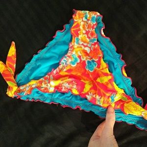 Polo reversible bikini bottom